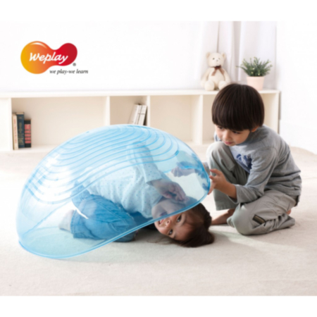 Early Years Rocking Bowl - Clear Blue