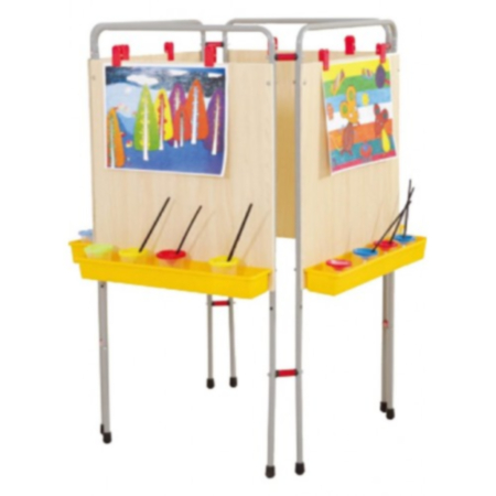 Early Years Four Sided Wooden Art Easel