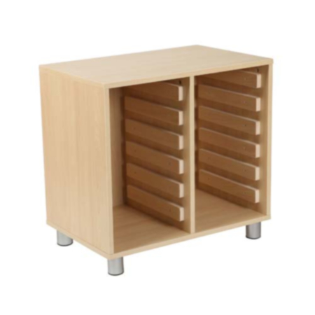 Classroom Victoria Tray Storage Unit Without Trays