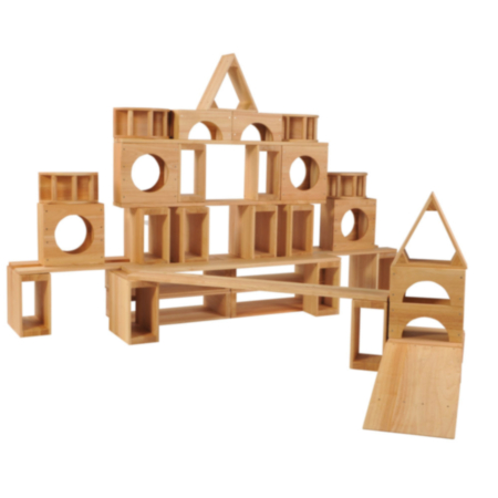 Giant Wooden Hollow Building Block Sets