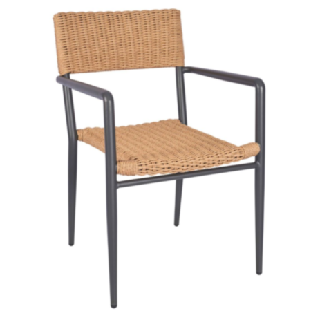 Cadiz Rattan Cafe Bistro Armchair