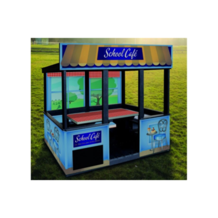 Outdoor Playground Recycled Plastic Role Play School Café