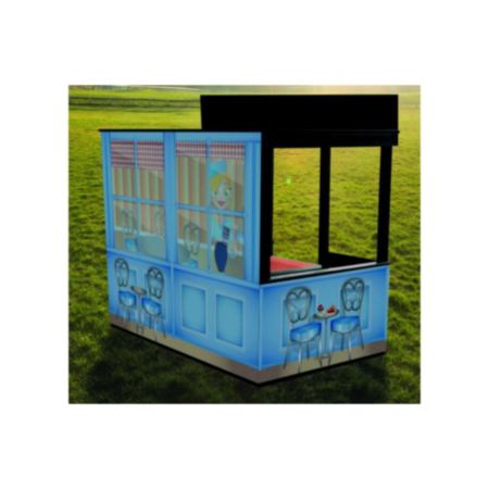 Outdoor Playground Recycled Plastic Role Play School Café