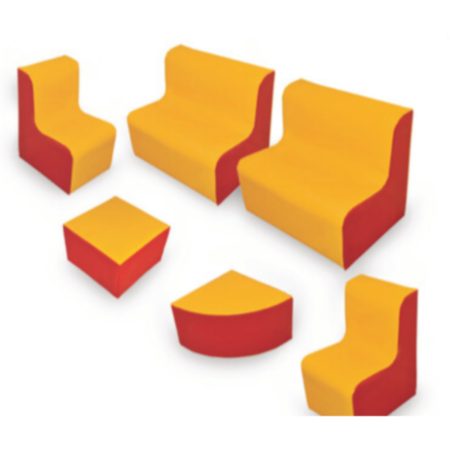 Early Years Ritz Soft Seating Pro Set