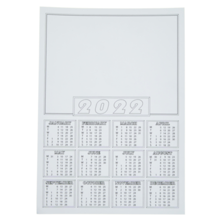 Calendar Blanks Pack 50
