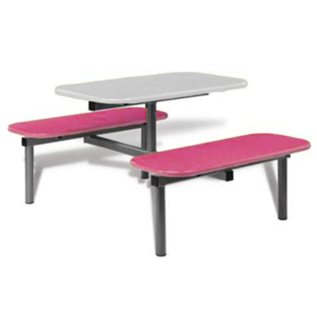 Bari Fast Food 6 Seater Bench Seating Unit with Both Sides Accessible 
