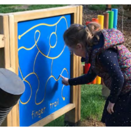 Timotay Outdoor Playground Freestanding Interactive Finger Tracing Panels