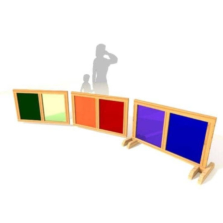 Timotay Outdoor Playground Sensory Rainbow Light Panels