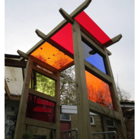 Timotay Outdoor Playground Wooden Sensory Sunlight Archway