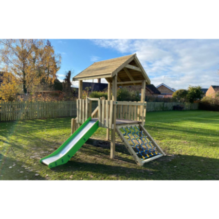 Children&#039;s Outdoor Adventure Playground Climbing Frame (Oak)