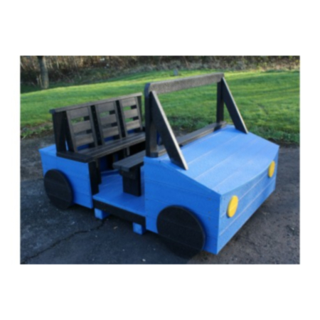 Outdoor Playground Recycled Plastic Car