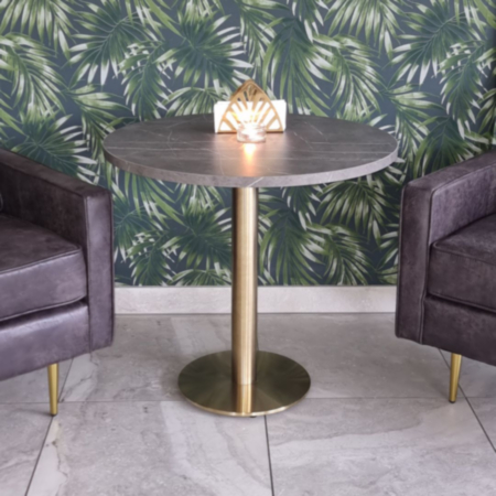 Cava Champagne Cast Iron Café Bistro Large Table Base