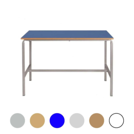 Crushed Bent School Lab Tables with MDF Edge 