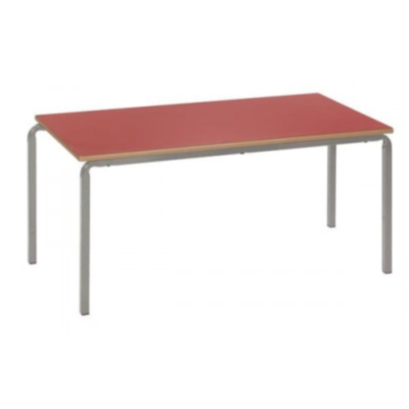 Premium Stacking Classroom Table - Rectangle MDF Edge