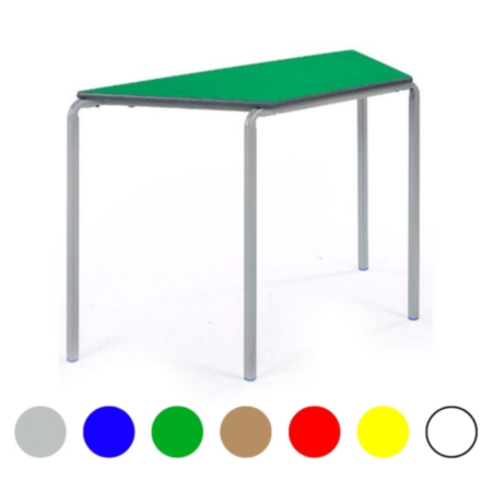 Premium Trapezoidal School Table - Duraform Edge 