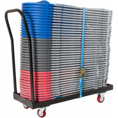 Zlite Flat Bed Storage Chair Trolley