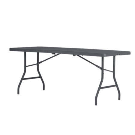 Mogo Zown Centre Fold Rectangle Plastic Folding Table