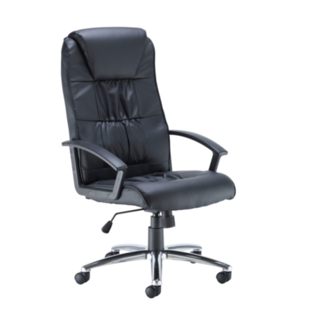 Casino 2 PU Executive Office Chair With Chrome Base
