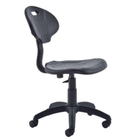 Polyurethane Height Adjustable Lab &amp; Factory Chair 