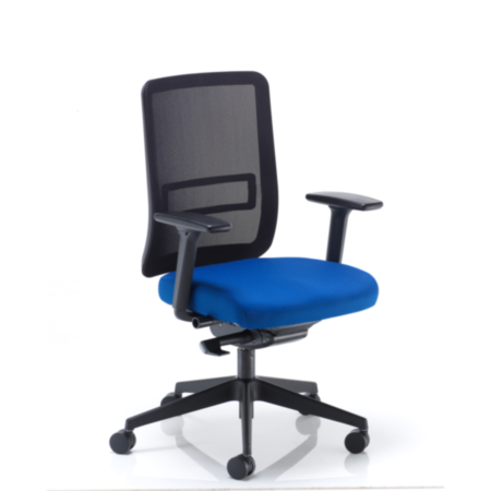 Mode Mesh Back Ergonomic Office Chair - Blue