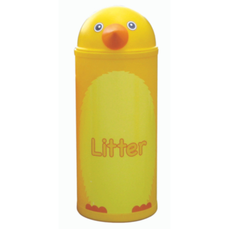 Outdoor Polyethlene Playground Chick Bin with Lockable Bin