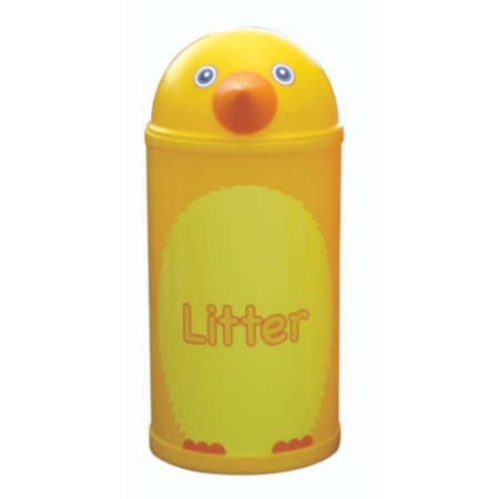 Outdoor Polyethlene Playground Chick Bin with Lockable Bin