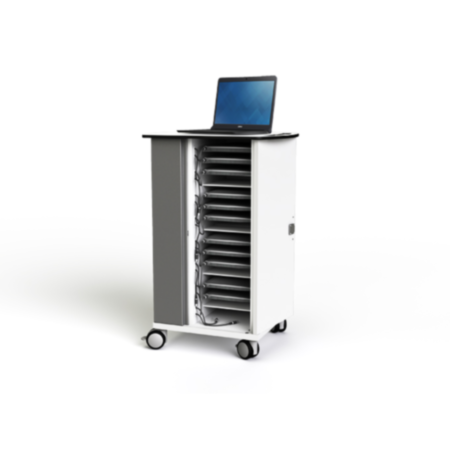 Zioxi 16 Soft Start Laptop/Tablet Charging Cart with Code Lock