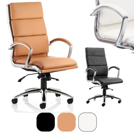 Classic Executive Leather High Back Chair
