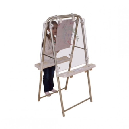 Early Years Two Sided Easel Set (With 2 Clear Boards)