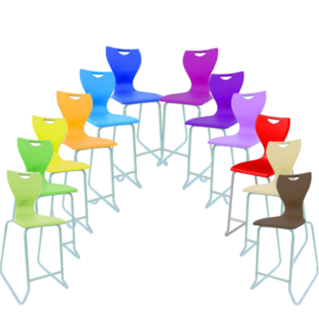 Remploy EN Classic Skid Base Lab Stool