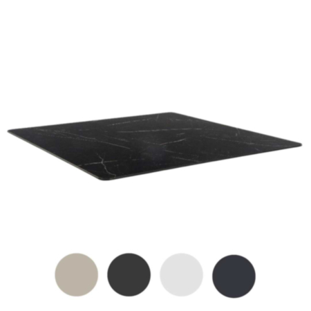 Square Compact Laminate Café Table Top 