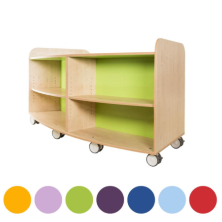 Kubbyclass High Curved Library Bookcase