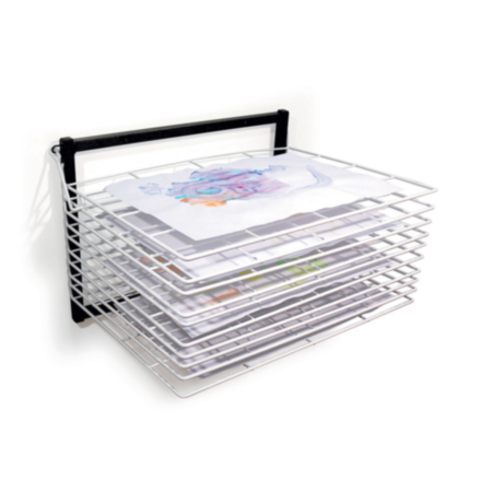 Early Years 10 Shelf Wall Mounted Drying Rack