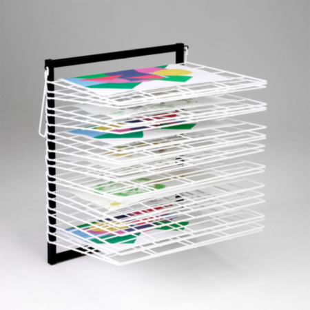 Classroom 20 Shelf Wall Mounted Drying Rack
