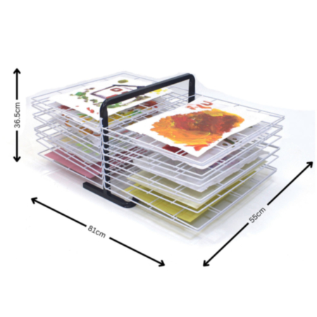 Classroom 20 Shelf Table Top Drying Rack