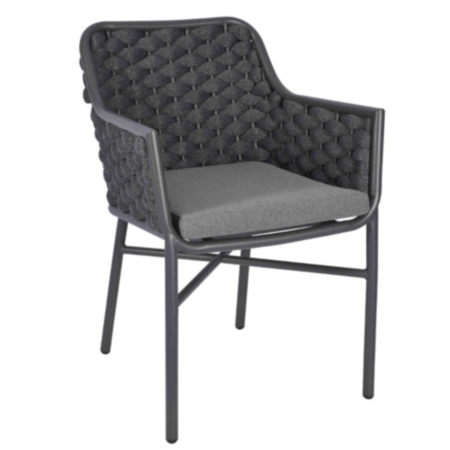Cordoba Woven Rope Cafe Bistro Armchair