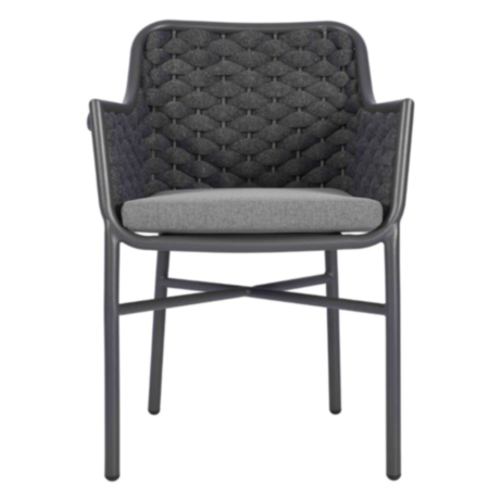 Cordoba Woven Rope Cafe Bistro Armchair