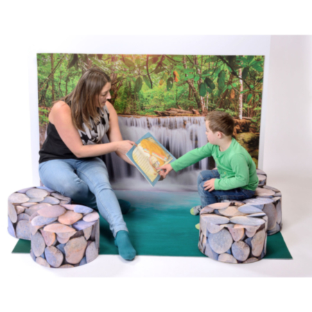 Early Years Waterfall Reading Corner