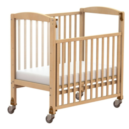 Millhouse Commercial Wooden Dropside Cot
