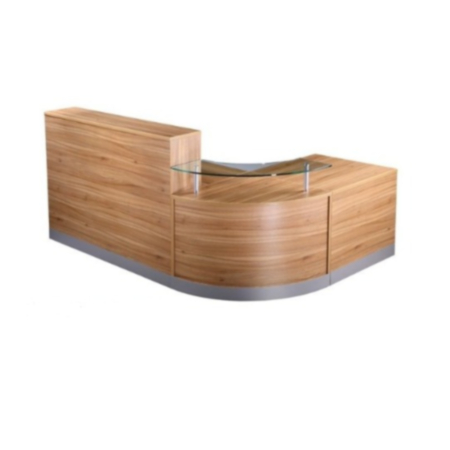 Curved Complete Reception Counter
