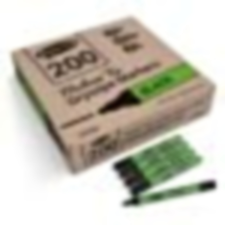 Show-me Drywipe Pen Med Tip Blk Pk 200