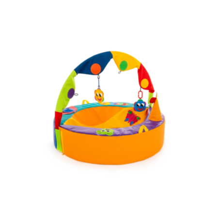 Early Years Soft Play Crescent Ring Set with Activity Arch