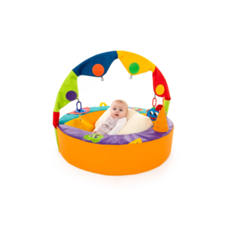 Early Years Soft Play Crescent Ring Set with Activity Arch