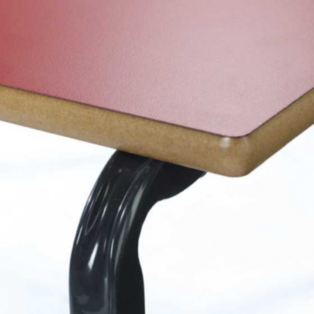  Trapezoidal Crushed Bent Classroom Table 