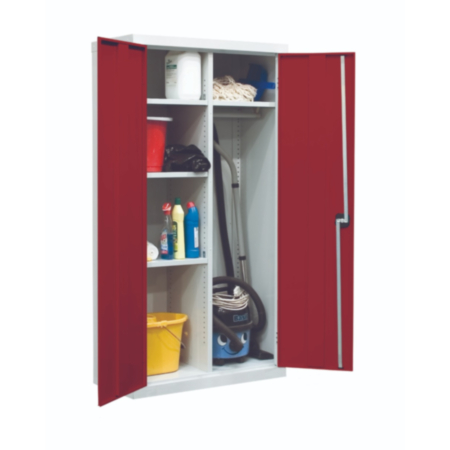 Heavy Duty Metal Utility Storage Cupboards with Strengthened Doors