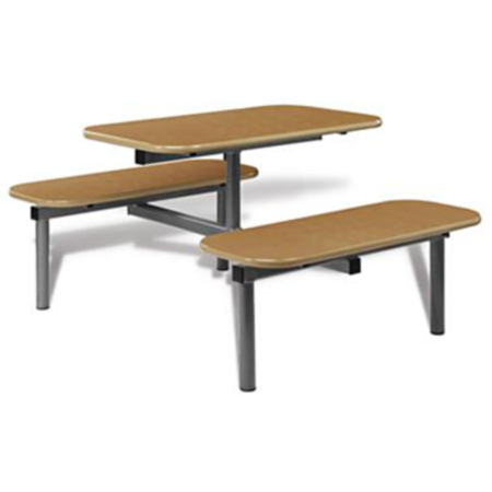 Bari Fast Food 2 Seater Bench Seating Unit 