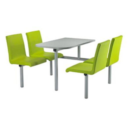 Romney 2 Seater Booth Fast Food Seating Unit 