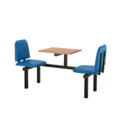 Felix 2 Seater Upholstered Bench Fast Food Seating Unit
