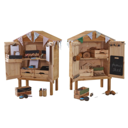 Early Years Forest School Resource Cupboards 2PK 