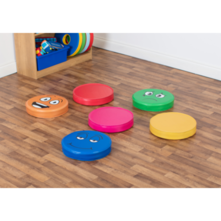 Classroom Single Sided Emotion Cushions Pack 1